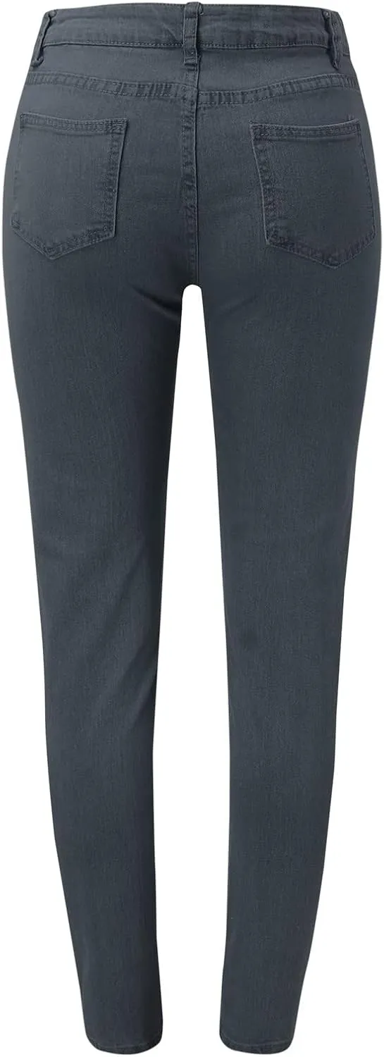Jeans for Women 2024 Trousers High Waist Denim Casual Jeans Stretch Trousers Pants