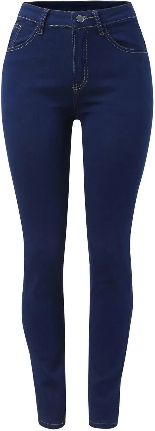 Jeans for Women 2024 Trousers High Waist Denim Casual Jeans Stretch Trousers Pants