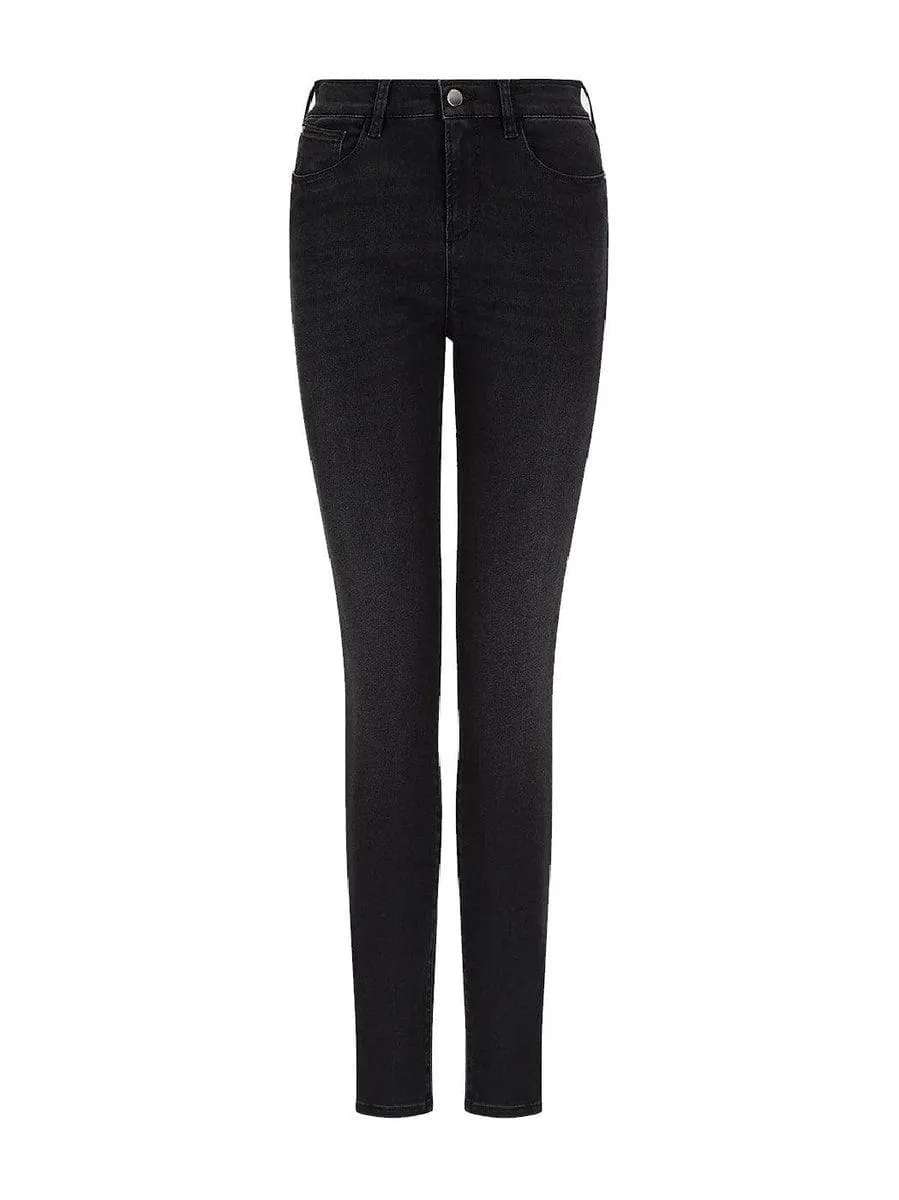 Jeans j20 high waist super skinny leg in denim tencel stretch