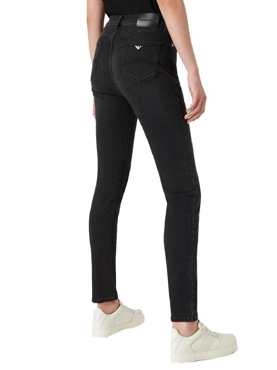 Jeans j20 high waist super skinny leg in denim tencel stretch