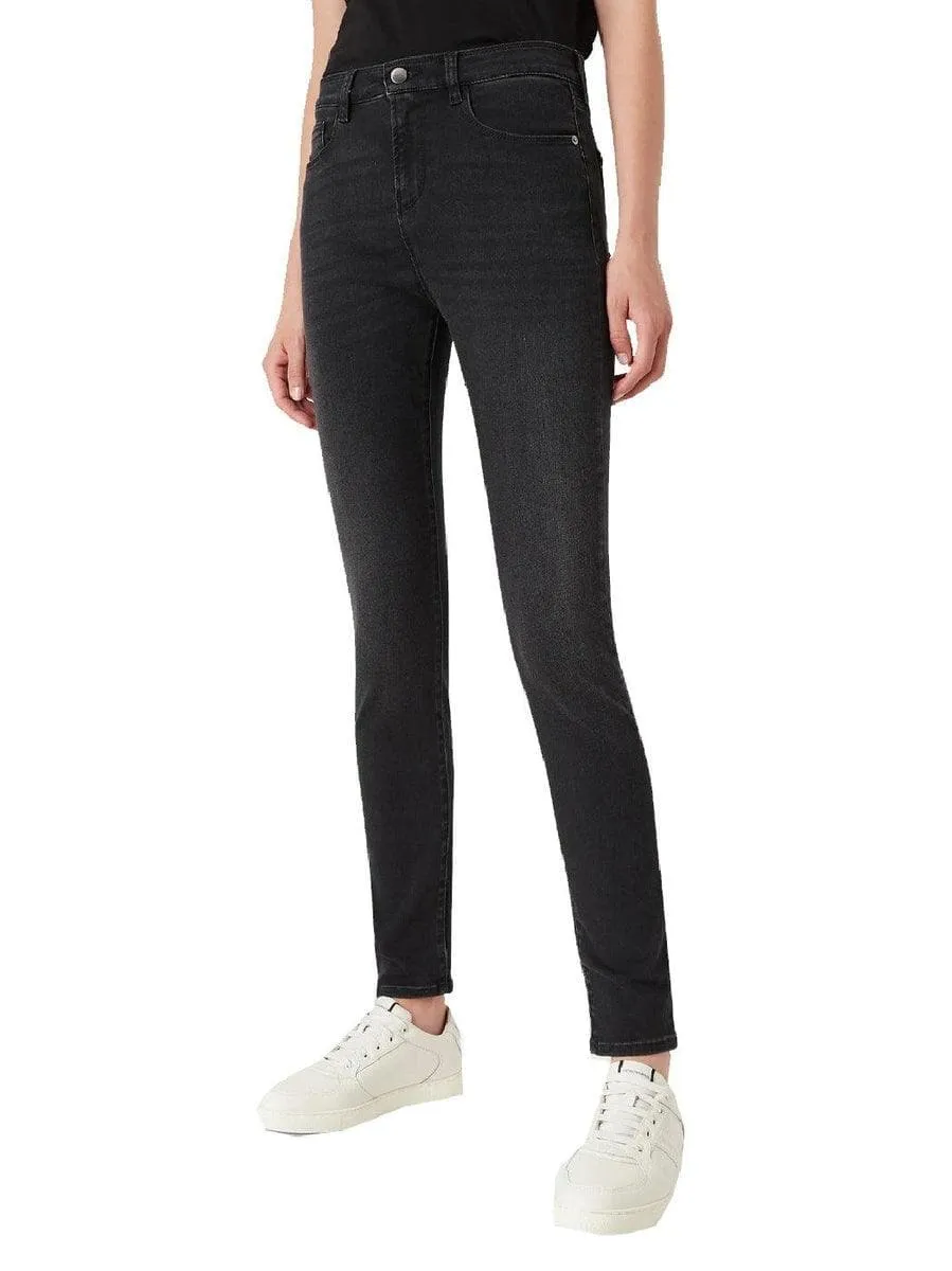 Jeans j20 high waist super skinny leg in denim tencel stretch