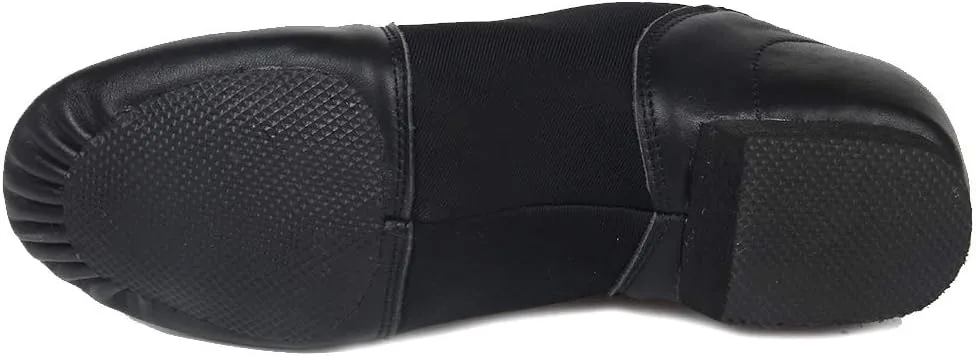JUODVMP Women's Jazz Dance Shoes Leather Professional Ballroom Salsa Practice Performance Dance Shoes,Model JS359