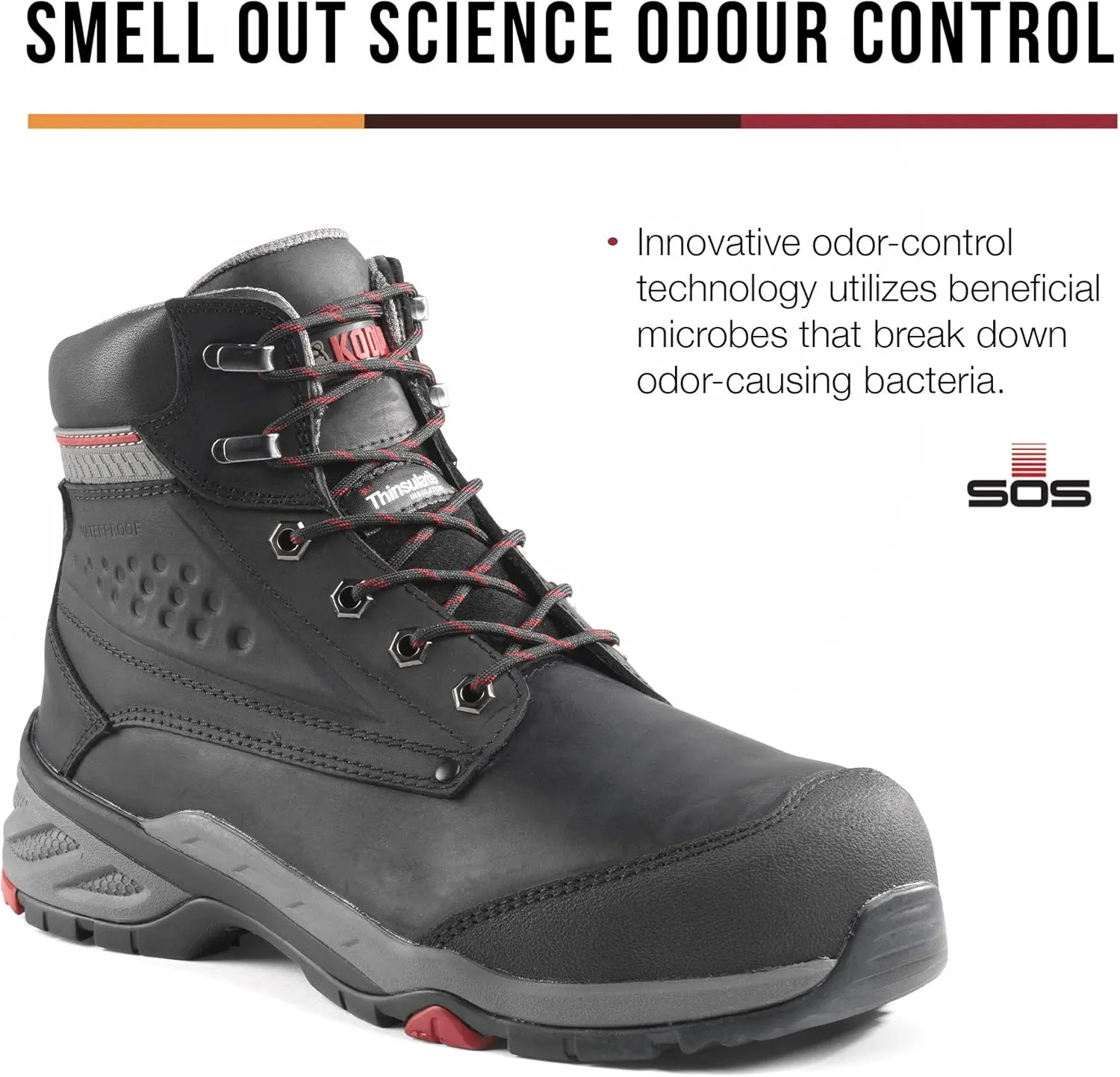 Kodiak Men's 6 in Crusade Ct Waterproof ASTM Industrial Boot