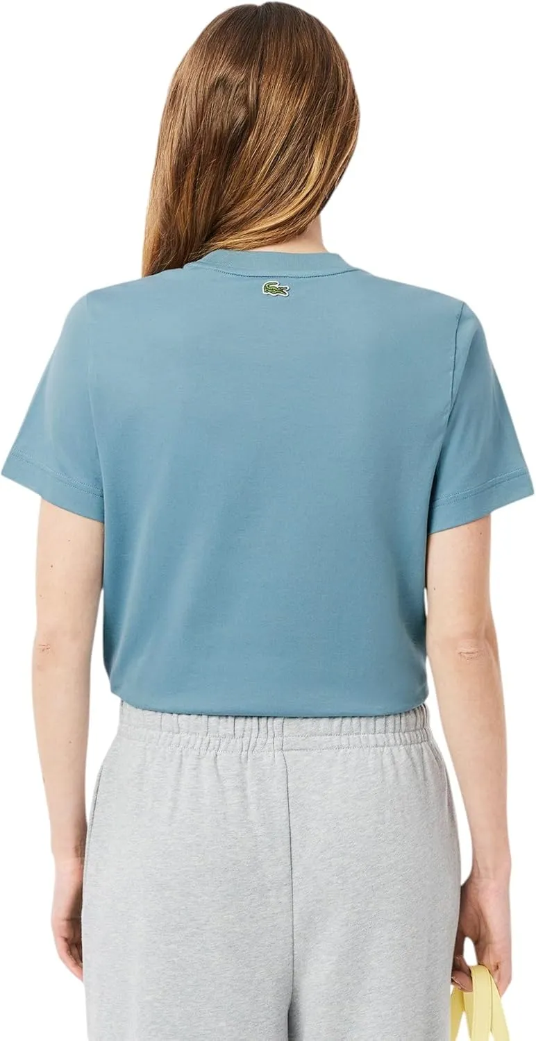 Lacoste Women's Print Cotton T-Shirt