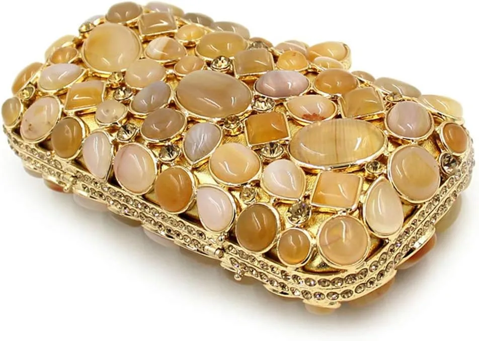 Ladies Wedding Clutch-Purse Chain Rhinestone Evening-Bag Diamond Luxury Handbag