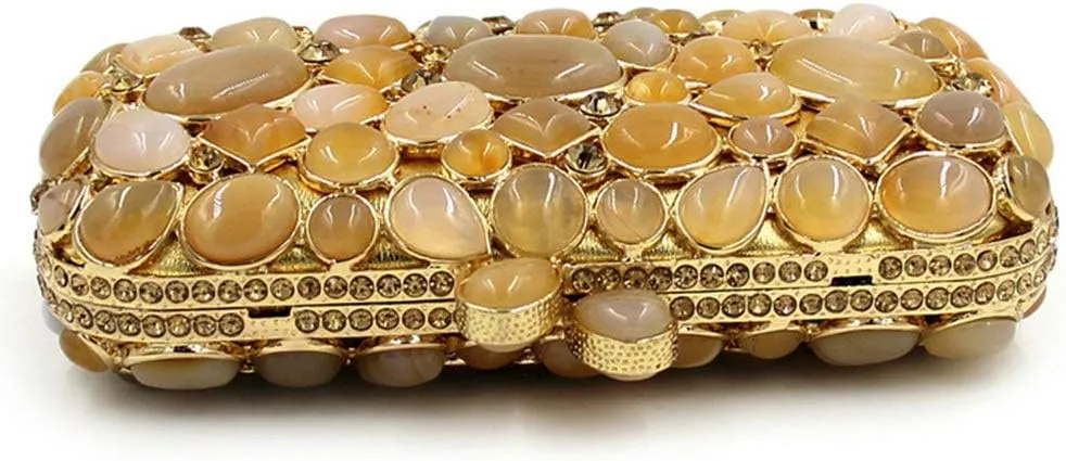 Ladies Wedding Clutch-Purse Chain Rhinestone Evening-Bag Diamond Luxury Handbag