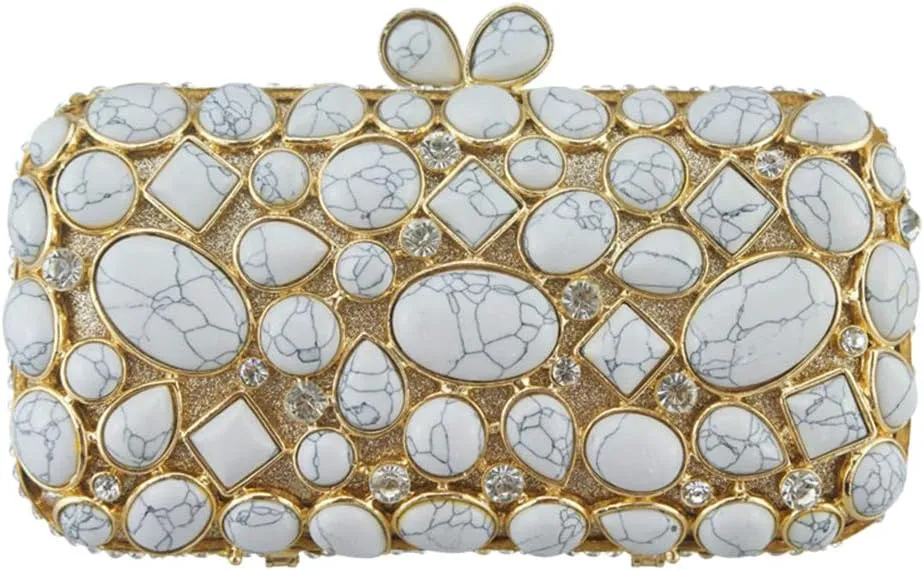 Ladies Wedding Clutch-Purse Chain Rhinestone Evening-Bag Diamond Luxury Handbag
