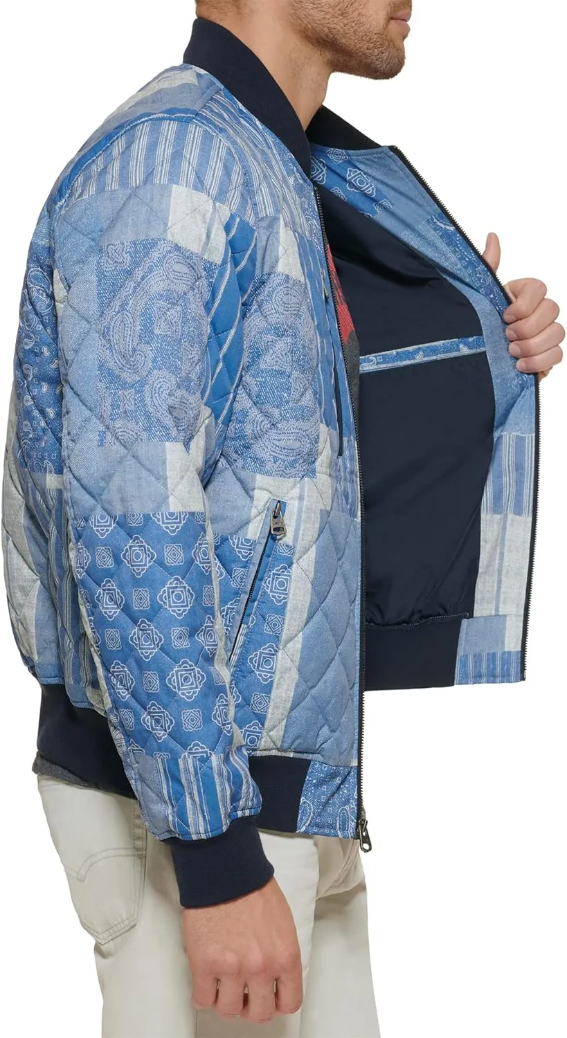 Levi's Men's Diamond Quilted Bomber Jacket