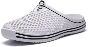 LIBINXIF Women Garden Clog Shoes,Men Breathable Slippers Beach Sandals Shower Water Walking Anti-Slip Shoes