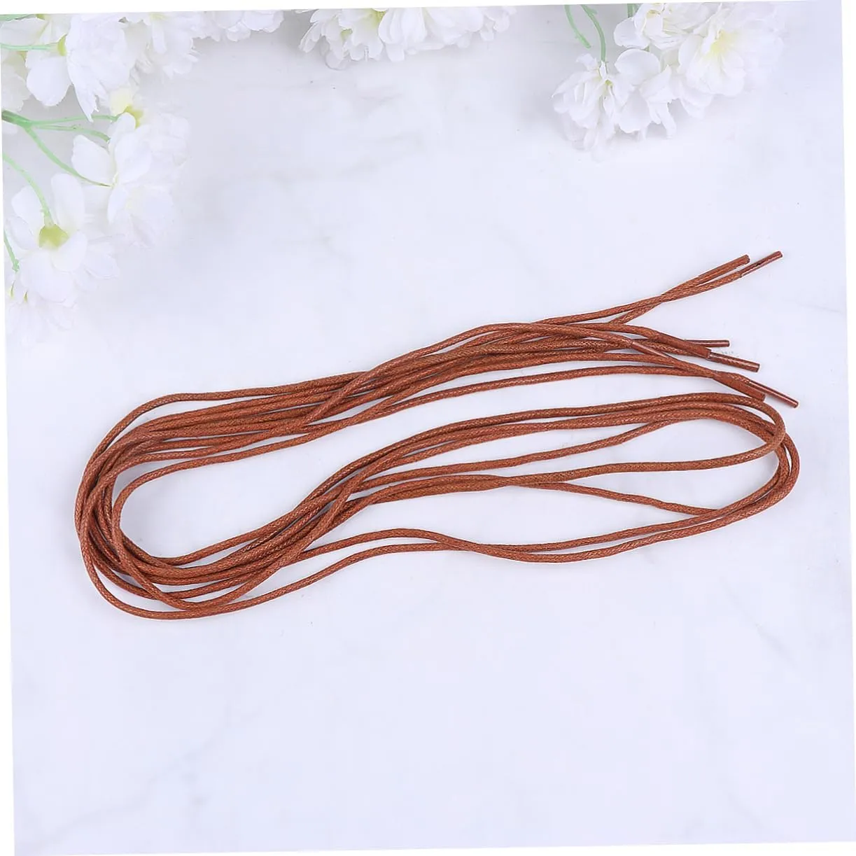 LIFKOME Shoelace Cord Shoes Strap Accessories Round Shoe Laces Shoelaces Black Shoe Laces for Sneakers White