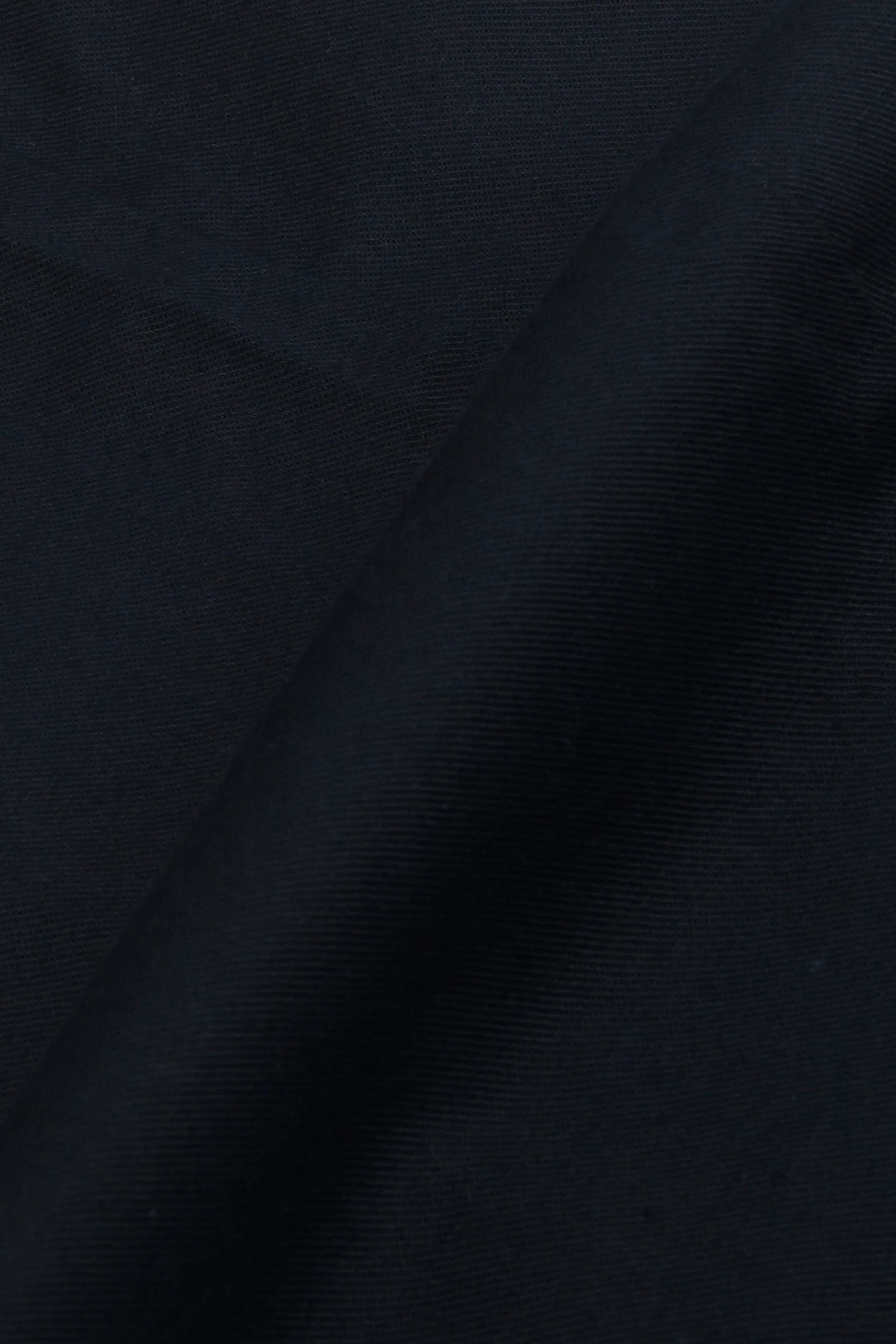LINEN FUSED TAILORED PANTS IN BLUE