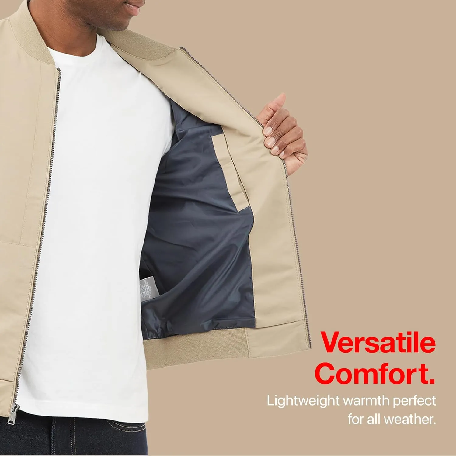 Lucky Brand Men's Classic Bomber Jacket