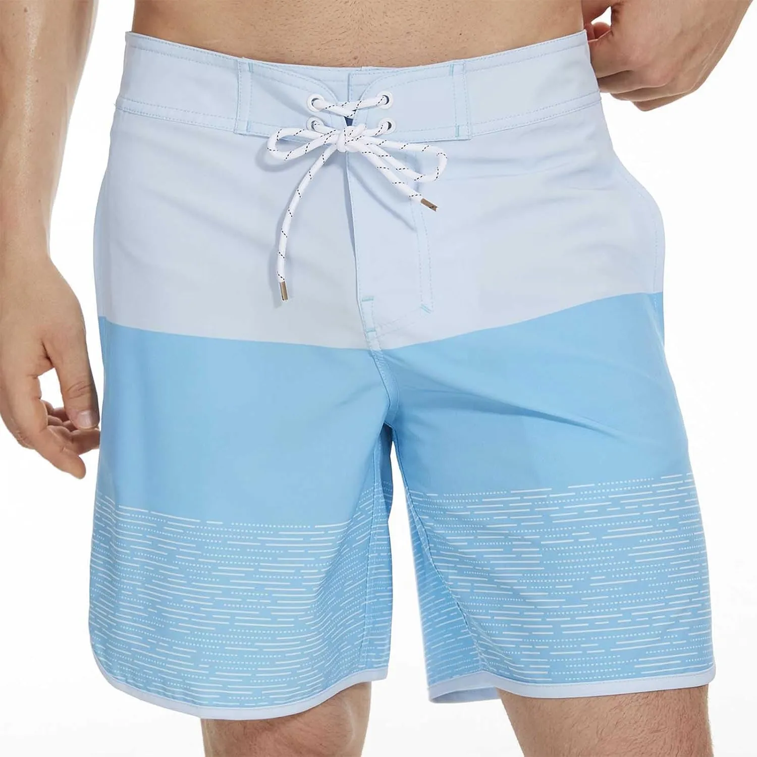 Mens Loose Fit Pants Shorts for Man Beach Hawaiian Ruched Tropical Straight Leg Plain Summer Fall 2025 Trendy