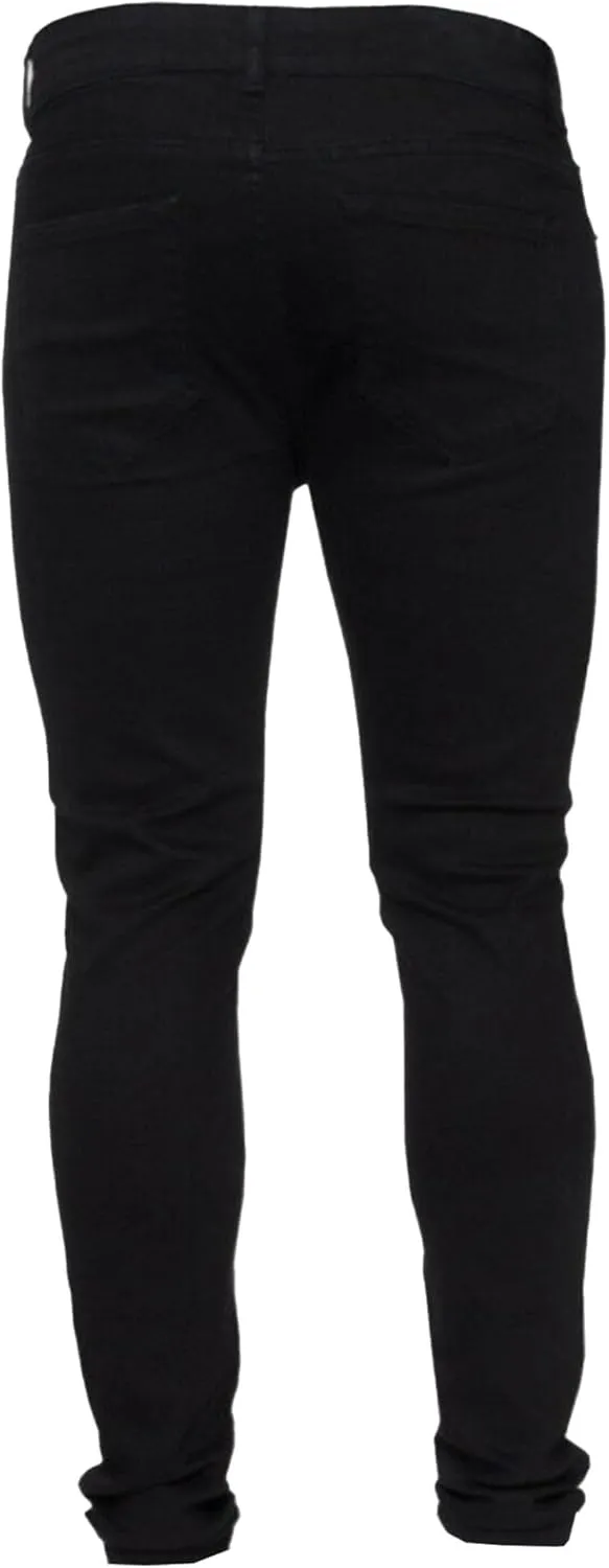 Men's Skinny Stretch Outdoor Jeans Casual Slim Fit Casual Denim Pants Solid Fashion Comfort Jeans Trouser