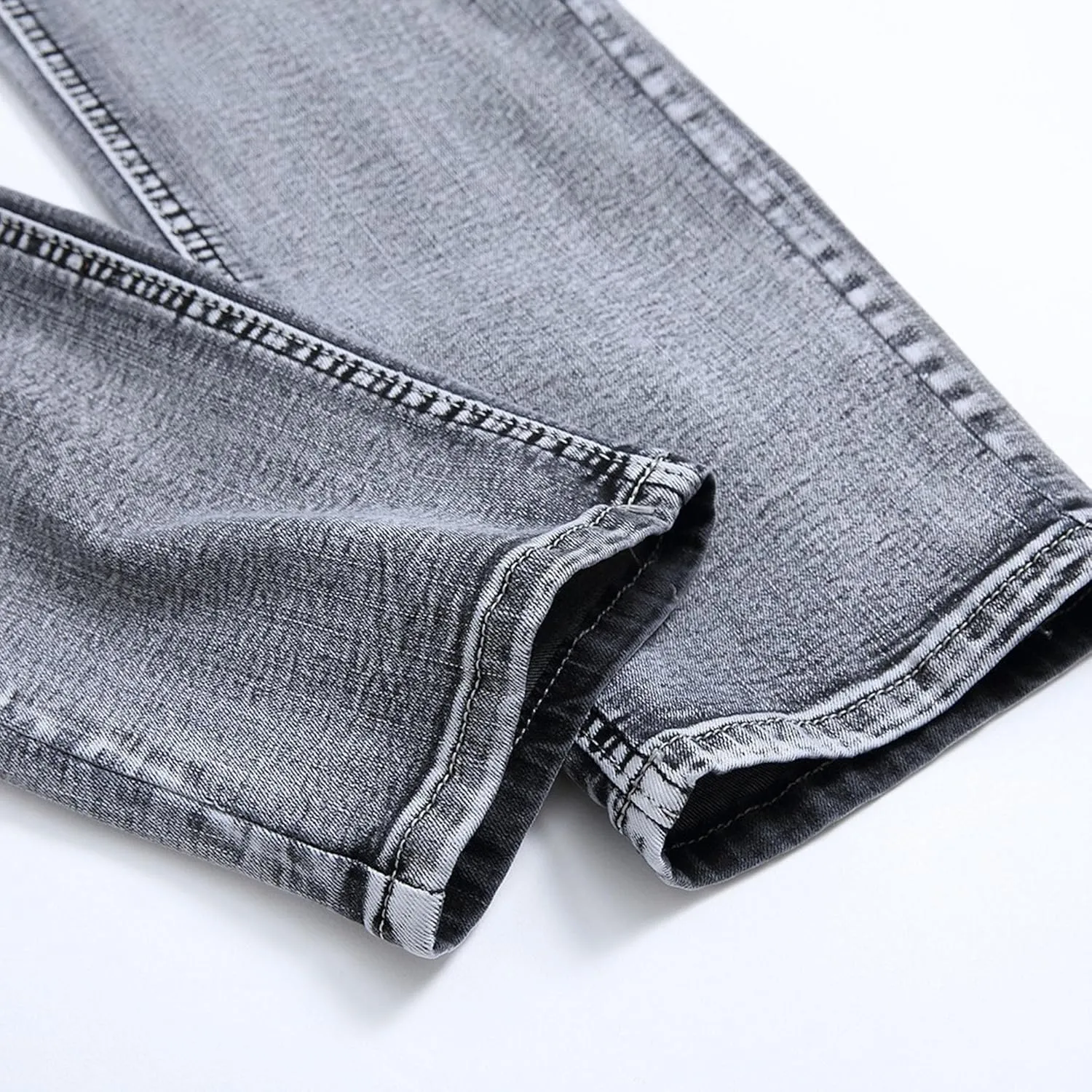 Men's Straight Wide Leg Vintage Jeans Slim Fit Stretch Outdoor Denim Pants Casual Streetwear Jeans Trouser
