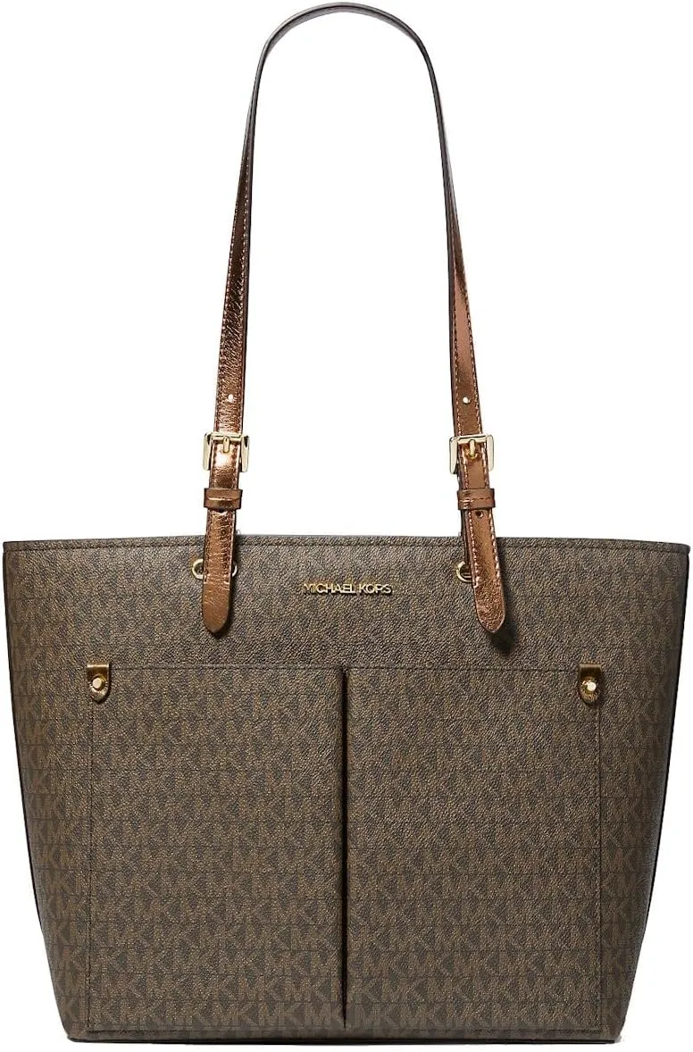 Michael Kors Jet Sest Travel Medium Double Pocket Tote
