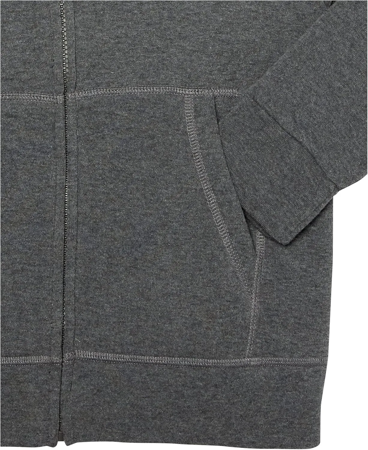 Nautica Boys' Long Sleeve Fleece Full Zip Hoodie, Comfortable, Relaxed Fit