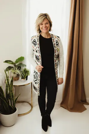 Rainbow Aztec Cardi
