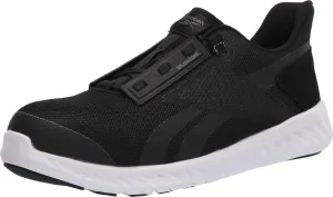 Reebok Men's Rb4023 Sublite Legend Athletic Work Composite Toe Shoe Black and White Industrial & Construction