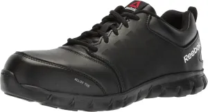Reebok Men's Rb4047 Sublite Cushion Work Safety Athletic Alloy Toe Shoe Black