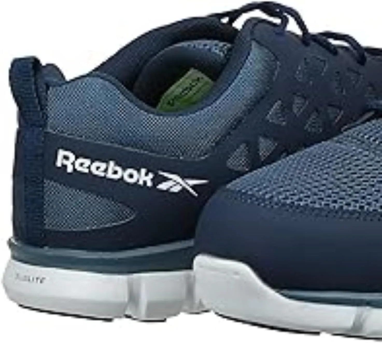 Reebok Work Men's Rb4043 Sublite Cushion Work Safety Athletic Alloy Toe Shoe Navy