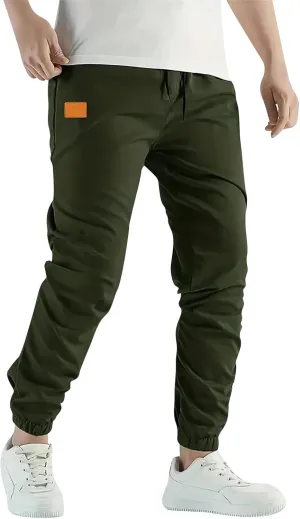 Ripstop Cargo Pants for Men Relaxed Fit with Multi Pockets- Chinos Pants Men Casual Stretchy Pants Outdoor Hiking Pants