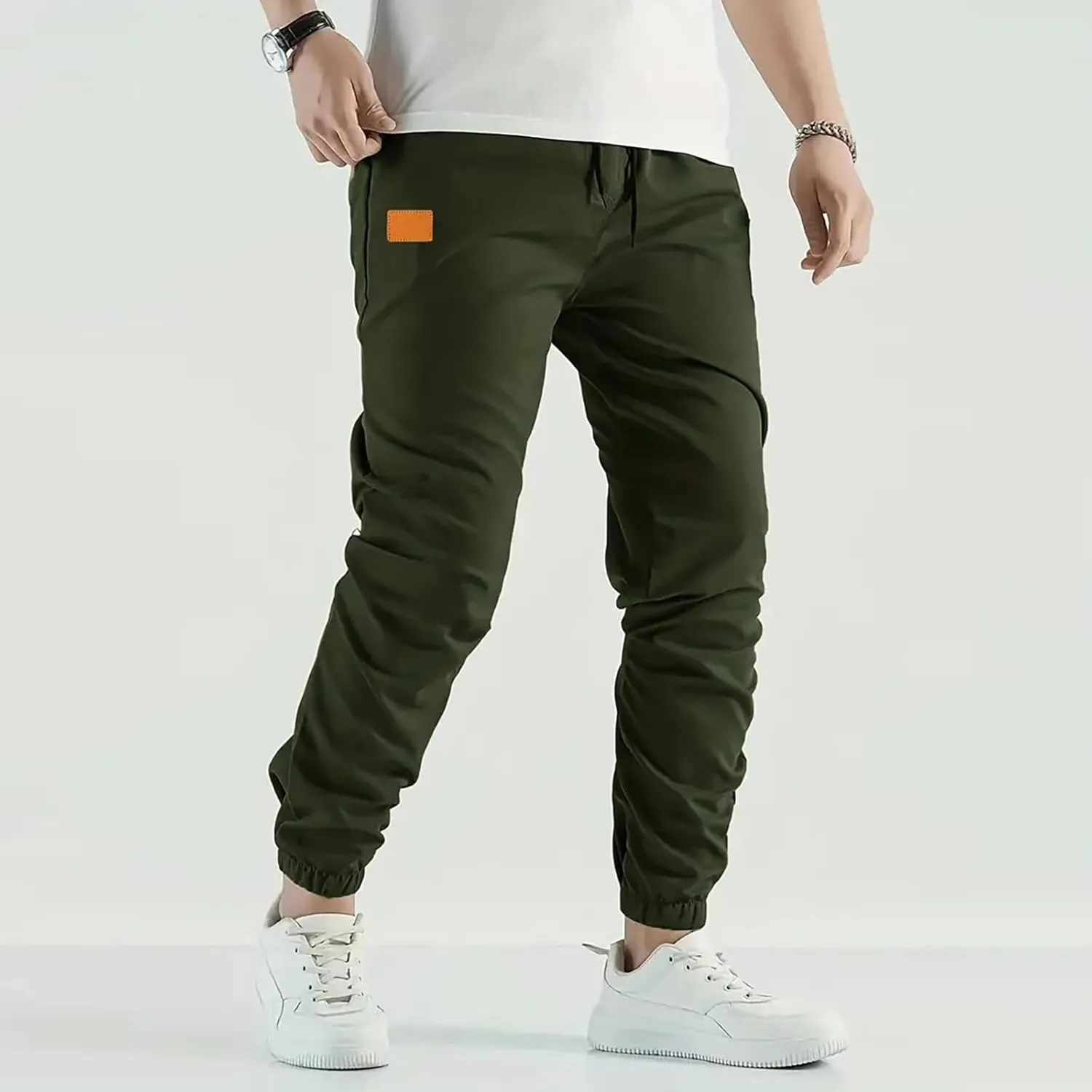 Ripstop Cargo Pants for Men Relaxed Fit with Multi Pockets- Chinos Pants Men Casual Stretchy Pants Outdoor Hiking Pants