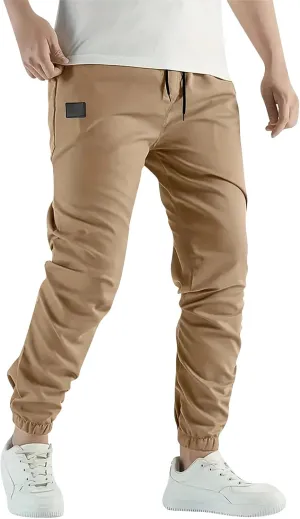 Ripstop Cargo Pants for Men Relaxed Fit with Multi Pockets- Chinos Pants Men Casual Stretchy Pants Outdoor Hiking Pants