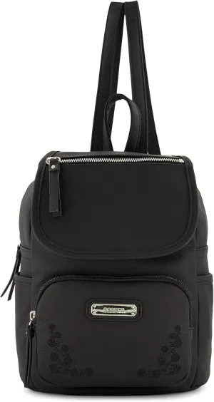 Rosetti Women's Fashion Backpack, Black, One Size