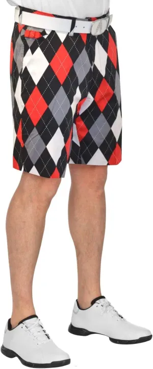 Royal & Awesome Mens Golf Shorts, Crazy Golf Shorts For Men, Plaid Shorts Men - Golf Tool Included