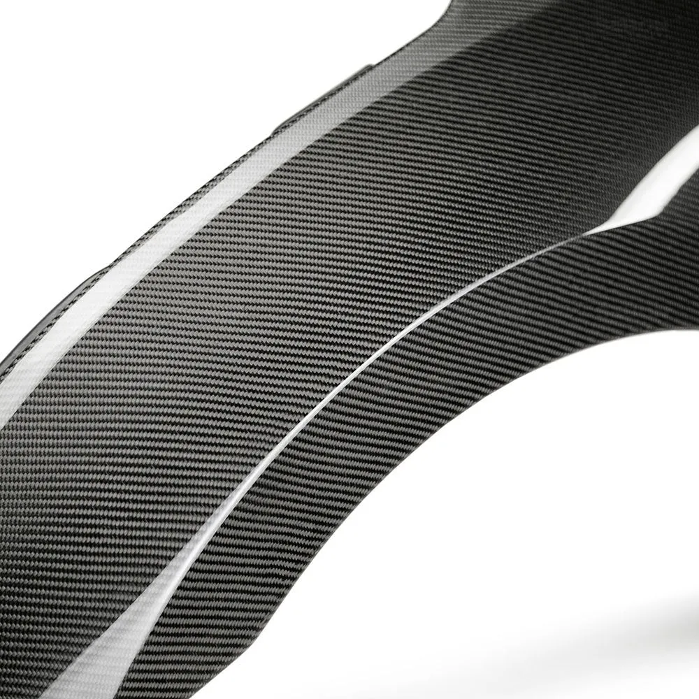 Seibon 2017-2021 Honda Civic Type-R FK8 OE-Style Gloss Carbon Fiber Front Fenders
