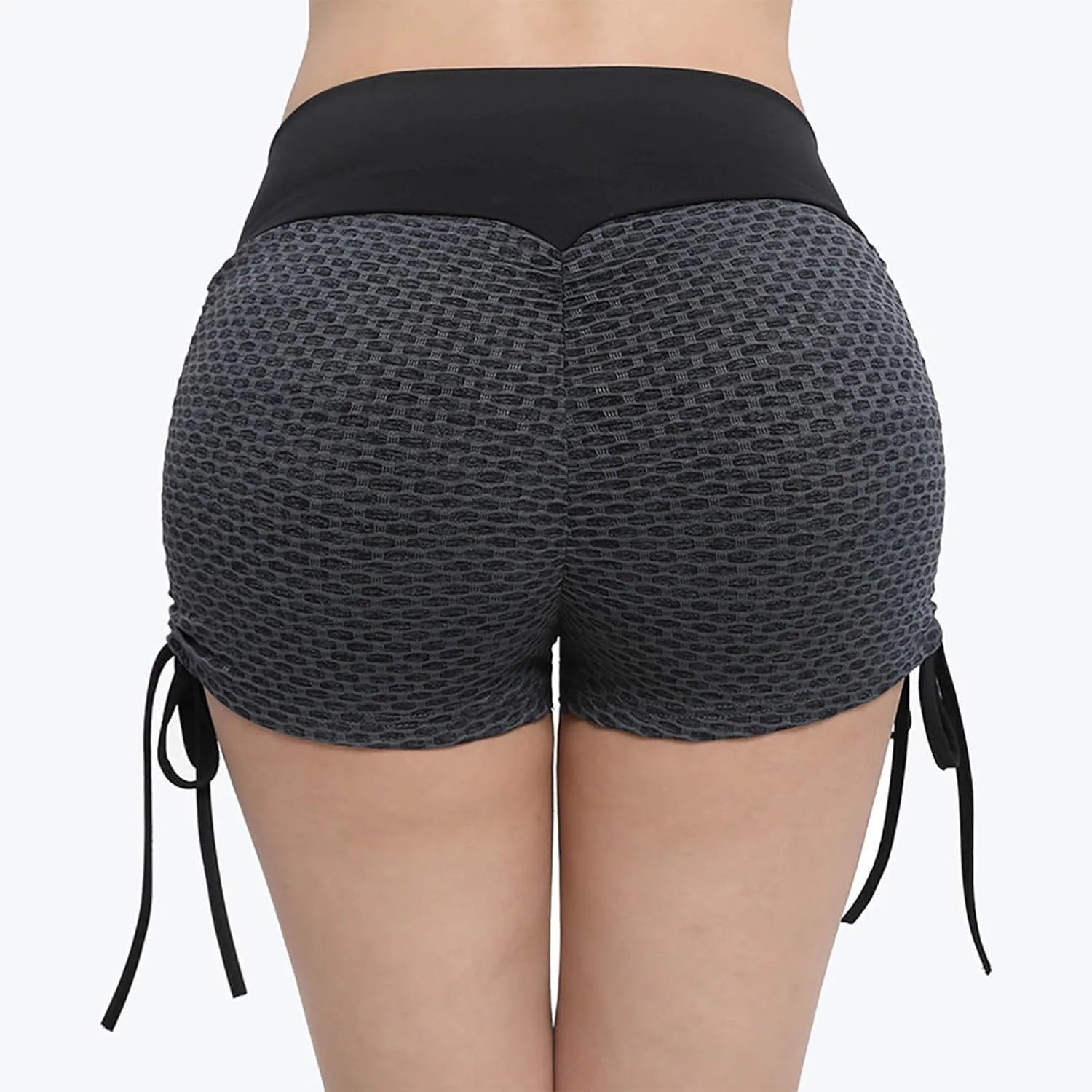 Shorts for Women Summer Fall Sport Gym Yoga Wrap Ruched Butt Scrunch Booty Shorts Women 2025 Trendy