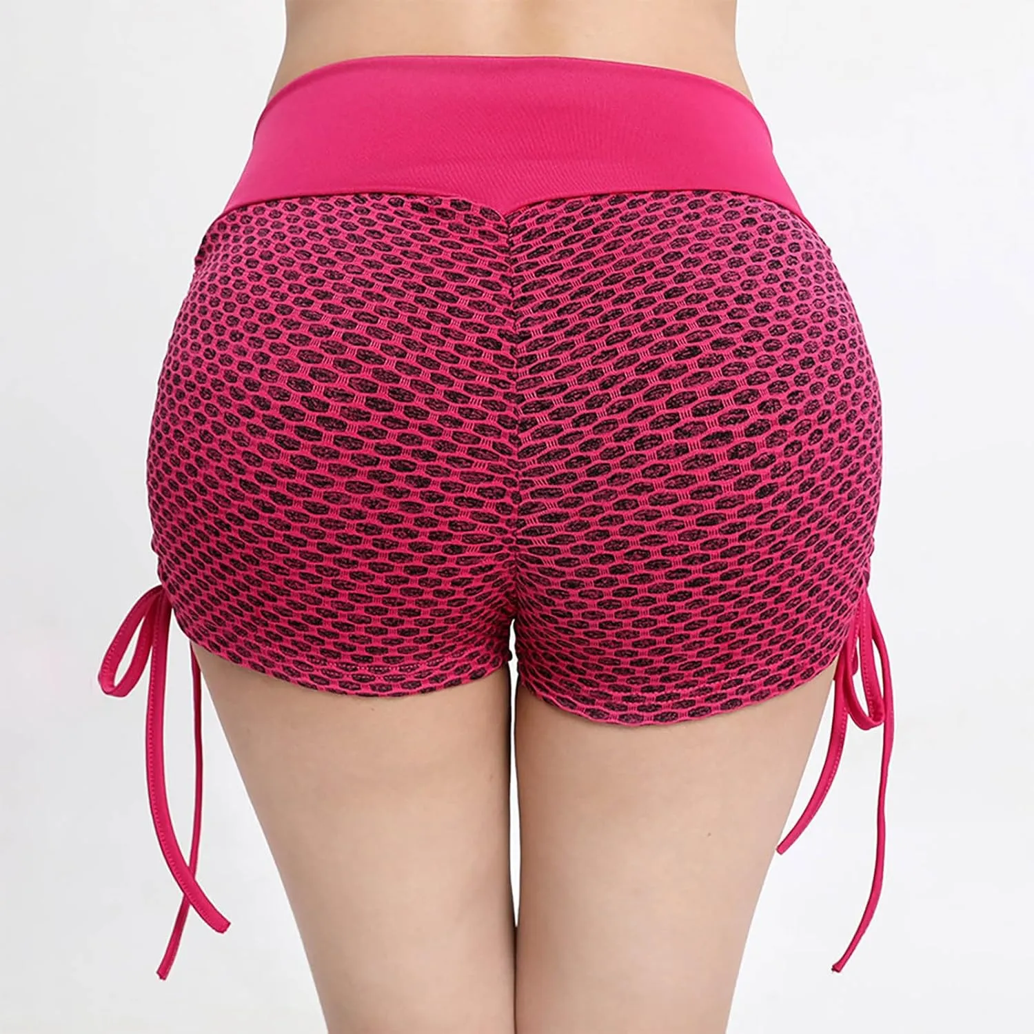 Shorts for Women Summer Fall Sport Gym Yoga Wrap Ruched Butt Scrunch Booty Shorts Women 2025 Trendy