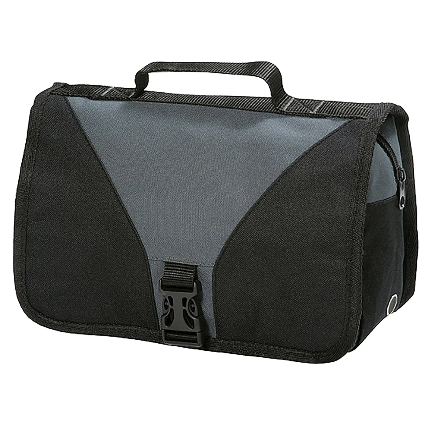 Shugon Bristol Folding Travel Toiletry Bag - 4 Liters (One Size) (Dark Grey/Black)