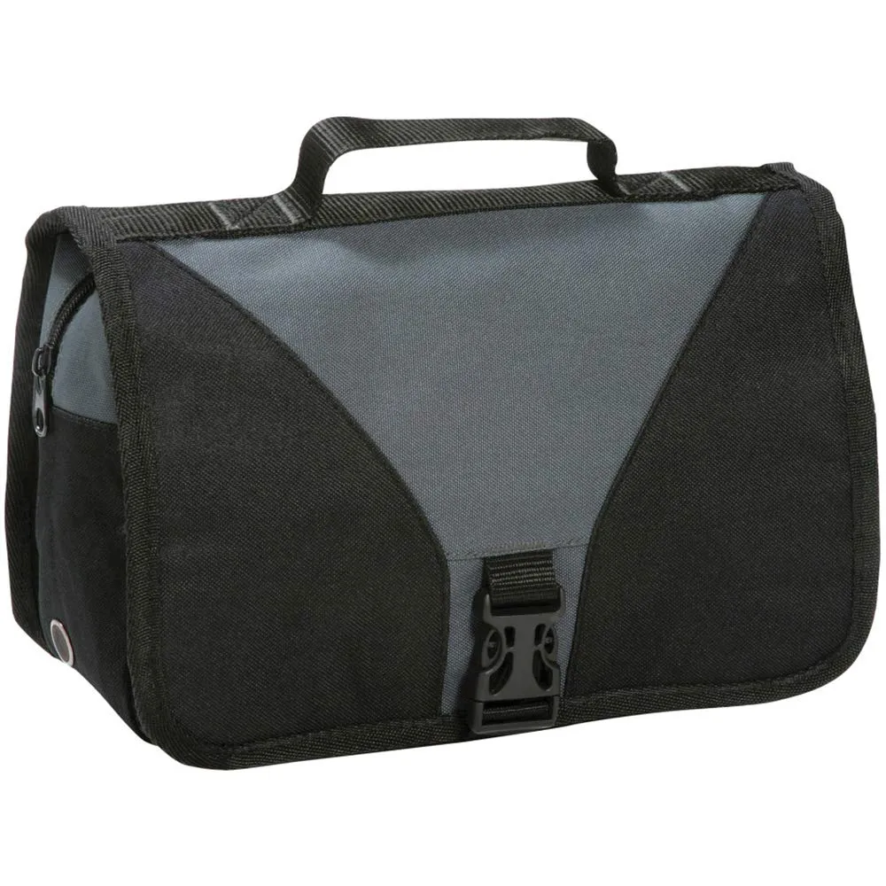 Shugon Bristol Folding Travel Toiletry Bag - 4 Liters (One Size) (Dark Grey/Black)
