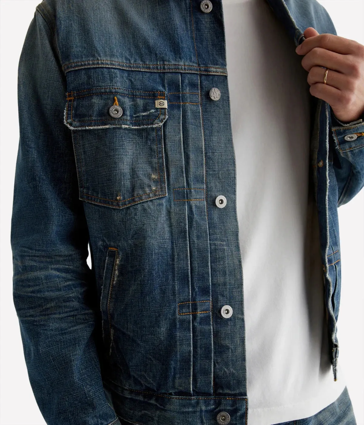 Sid Denim Jacket in 19 Years Garden Grove