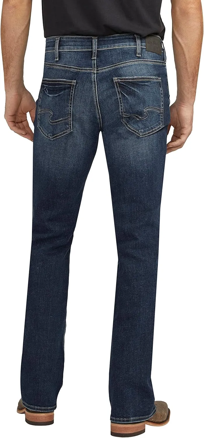 Silver Jeans Co. Men's Zac Relaxed Fit Straight Leg Jeans