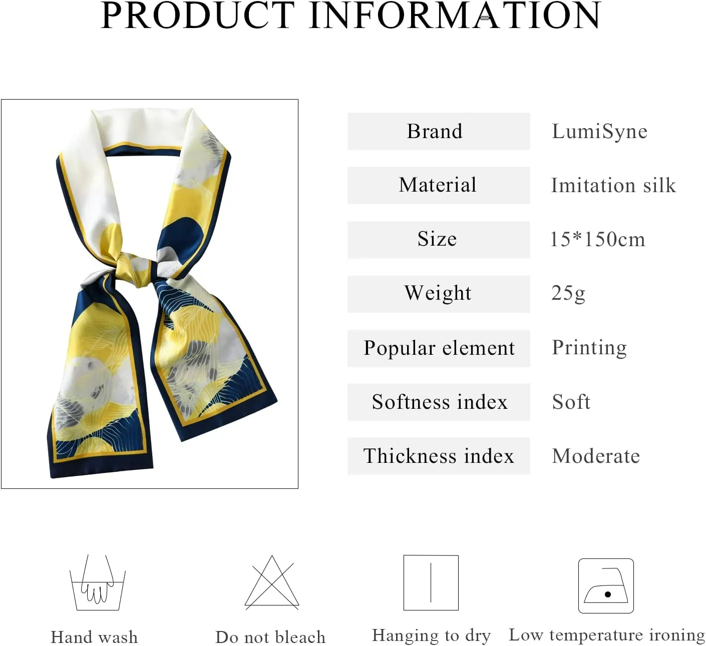 Skinny Silk Scarf Women Retro Polka Dot Paisley Scarves Satin Narrow Long Neck Scarf Neckerchief Hairband Headdress