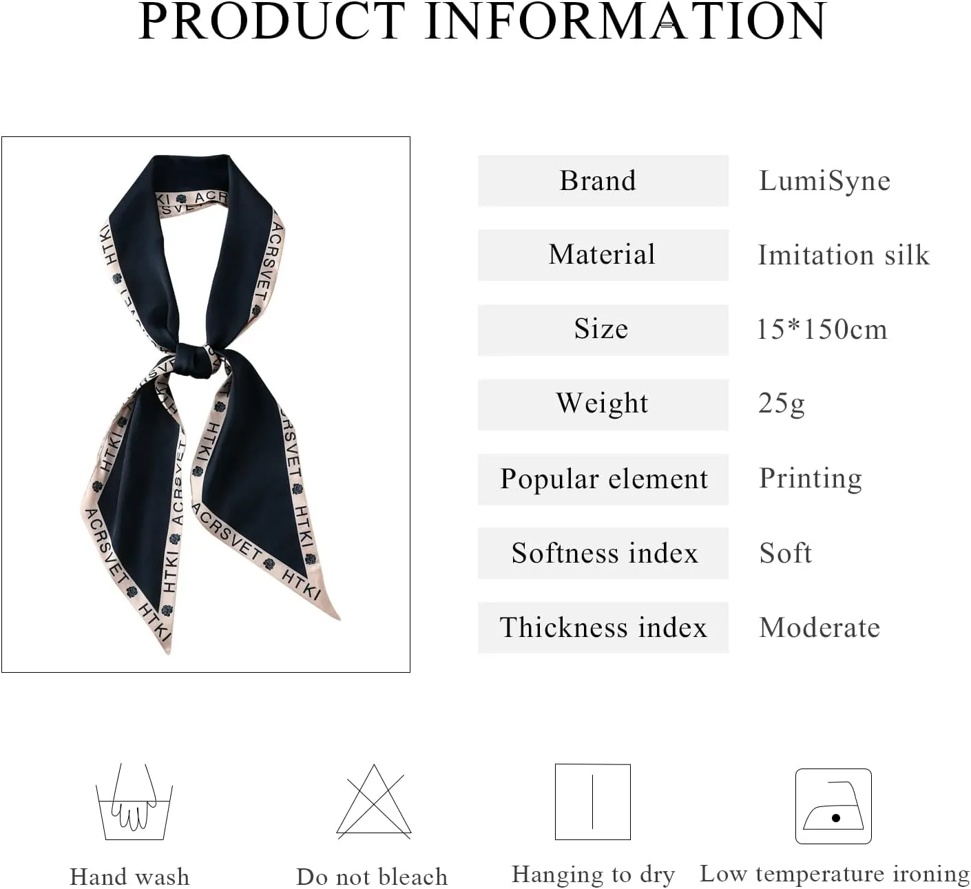Skinny Silk Scarf Women Retro Polka Dot Paisley Scarves Satin Narrow Long Neck Scarf Neckerchief Hairband Headdress