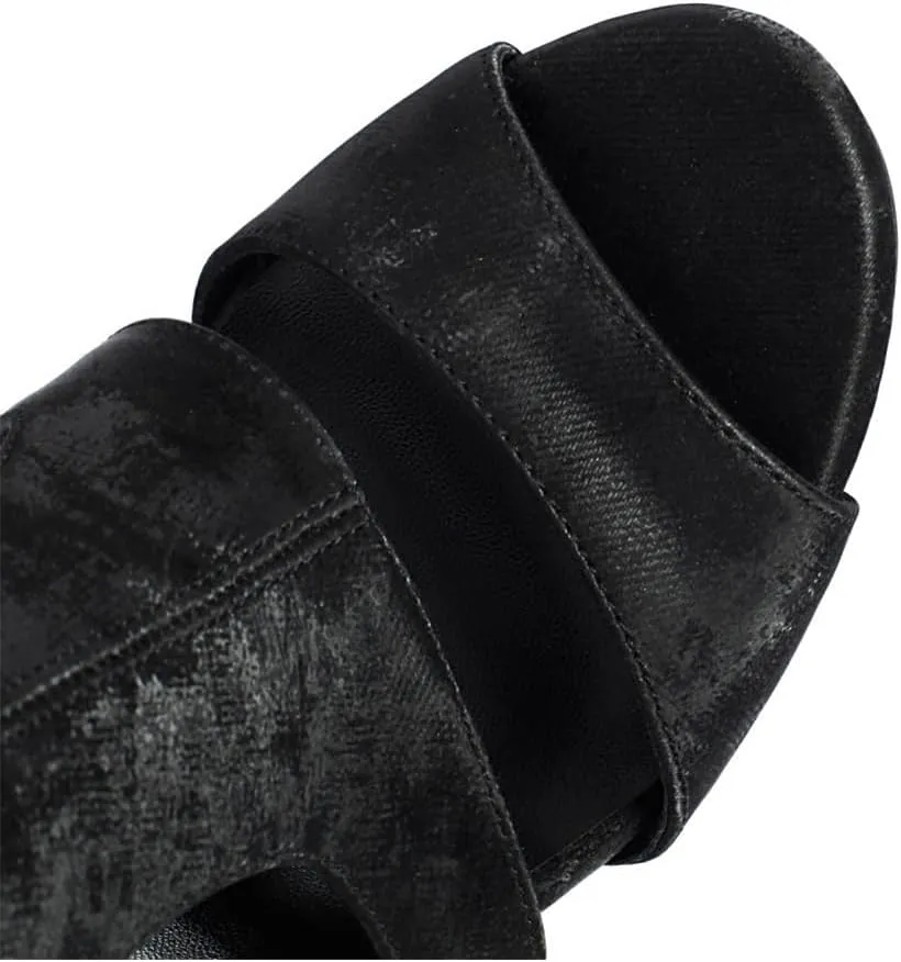 SWDZM Latin Ballroom Dance Booties Women High Heel Salsa Professional Dancing Shoes Performance,Model 3893