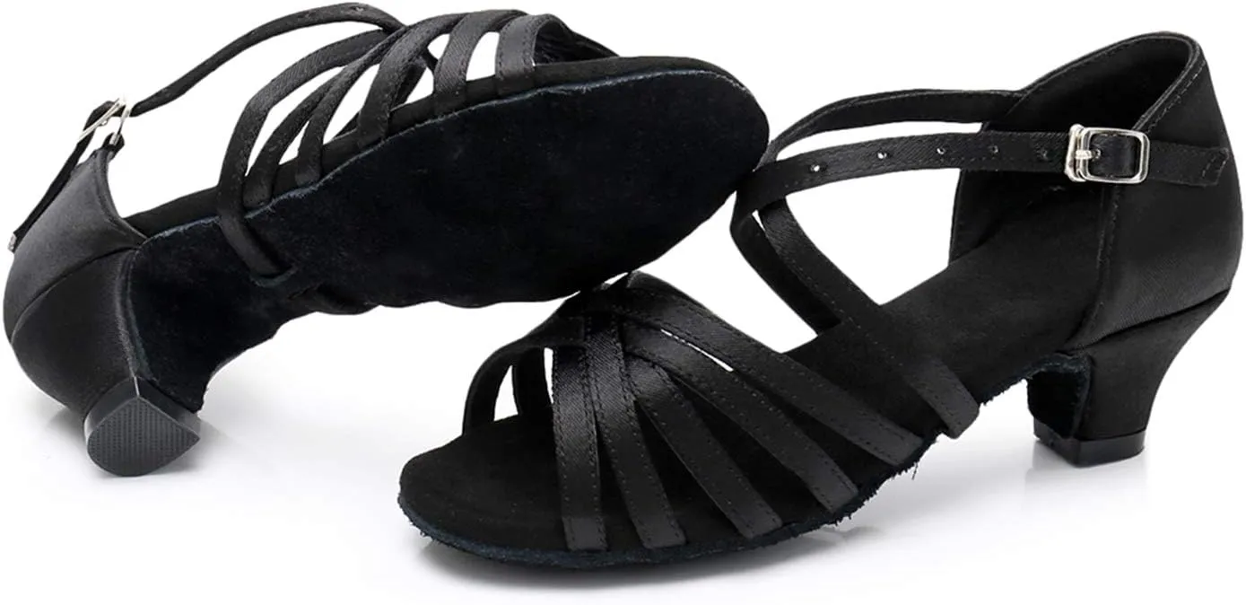 SWDZM Women's Standard Latin/Chacha/Salsa Dance Shoes Ballroom Model-301