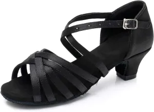 SWDZM Women's Standard Latin/Chacha/Salsa Dance Shoes Ballroom Model-301