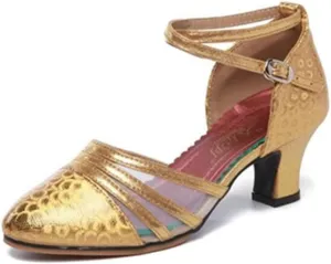 TangDao Womens Ladies Latin Dance Shoes Professional Heeled Ballroom Tango Party Performance Practice Dance Shoes