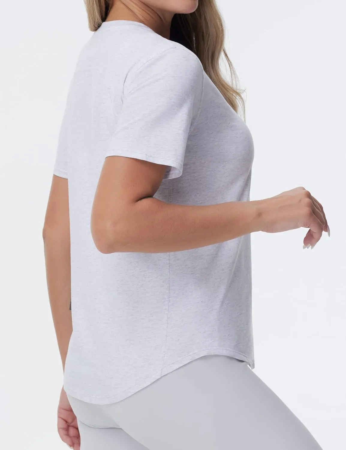 THE GYM PEOPLE Women's Workout Short Sleeve Breathable T-Shirts Athletic Yoga Tee Tops