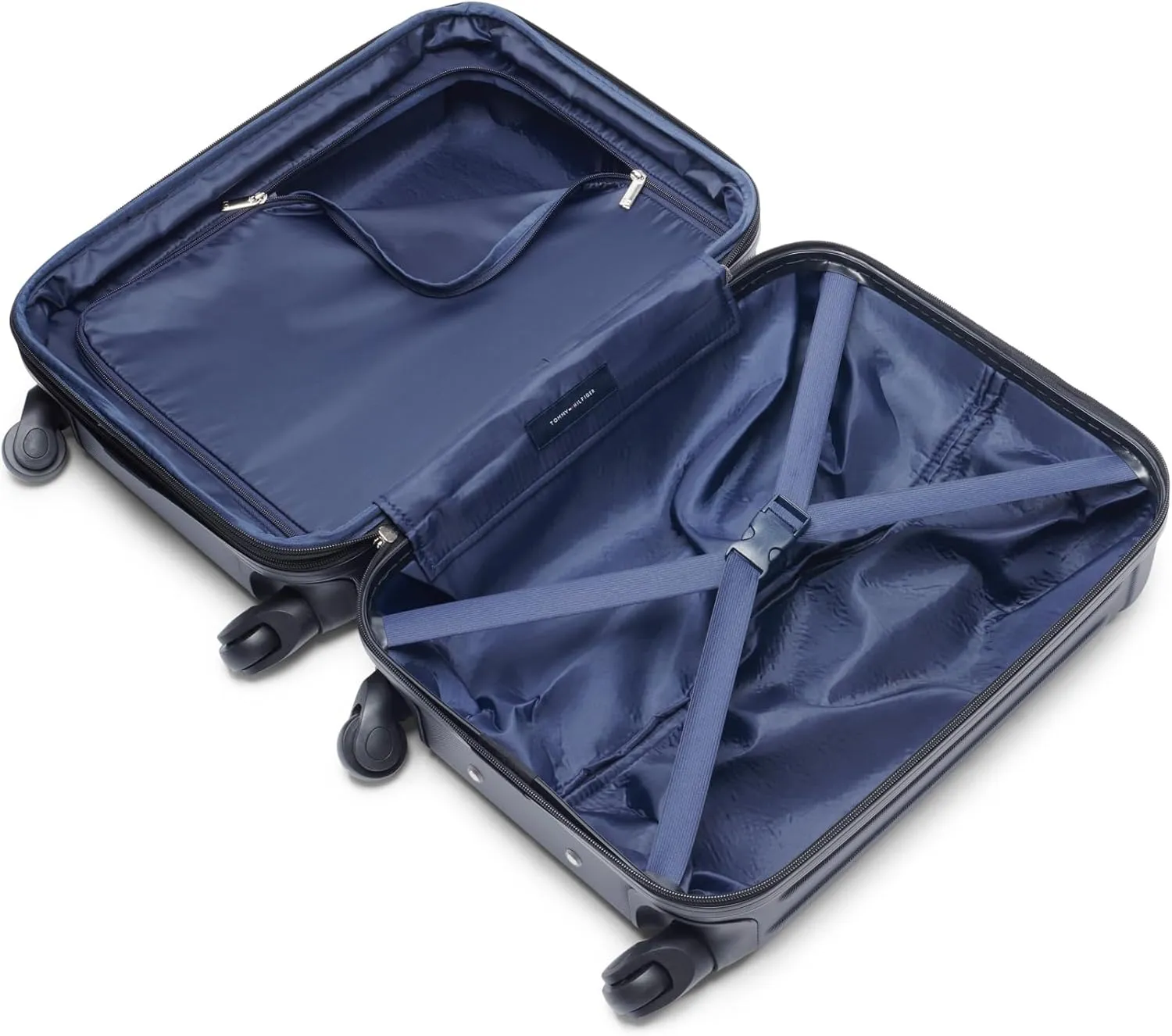 Tommy Hilfiger Unisex Luggage Carry On,Navy,Small