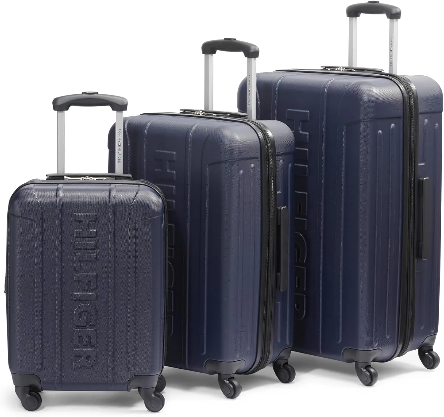Tommy Hilfiger Unisex Luggage Carry On,Navy,Small