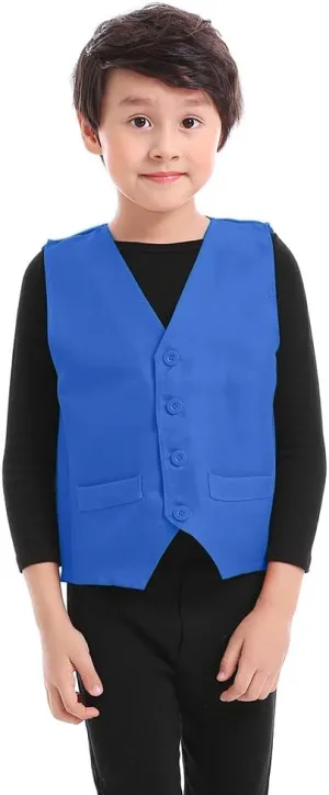 TopTie Kid Vest Volunteer Activity Waistcoat Party Costume Vests