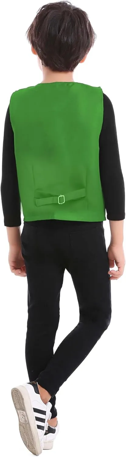 TopTie Kid Vest Volunteer Activity Waistcoat Party Costume Vests