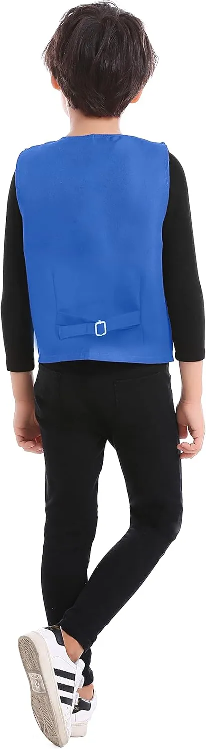 TopTie Kid Vest Volunteer Activity Waistcoat Party Costume Vests