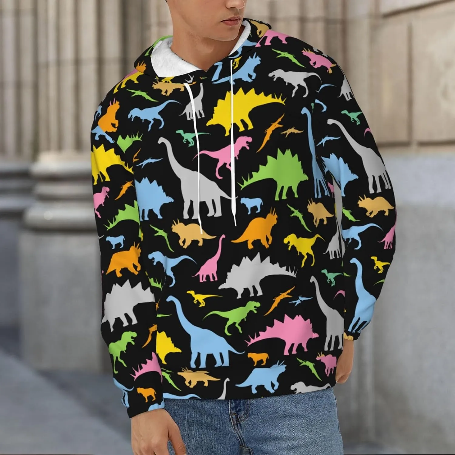 Trendy Comfort Hoodies Fleece Liner Lightweight Pullover Hooded Pocket Sweatshirt for Men Women Casual Hiking